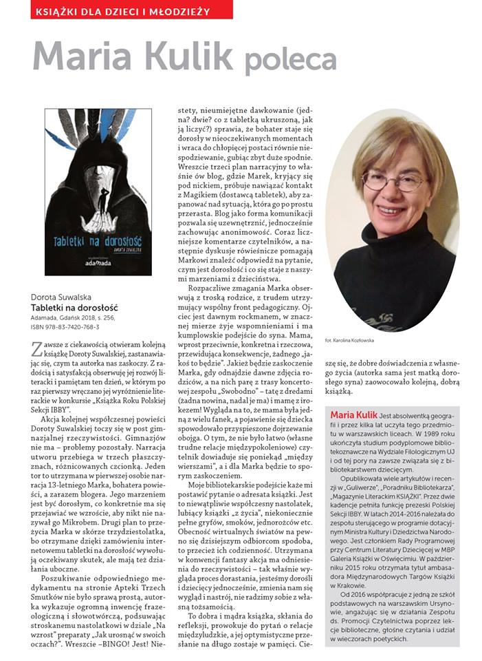 Maria Kulik poleca Czarne Jeziora